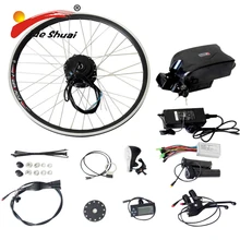 Горячая Распродажа, комплект для электрического велосипеда, комплект для переоборудования электрического велосипеда, переднее колесо, комплект для переоборудования электрического велосипеда с батареей(CK-RG