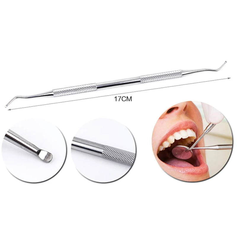 6 шт. набор стоматологических инструментов из нержавеющей стали, зубной камень, скребок, зеркало для рта, стоматологические инструменты, инструмент для снятия зубного камня для личного использования