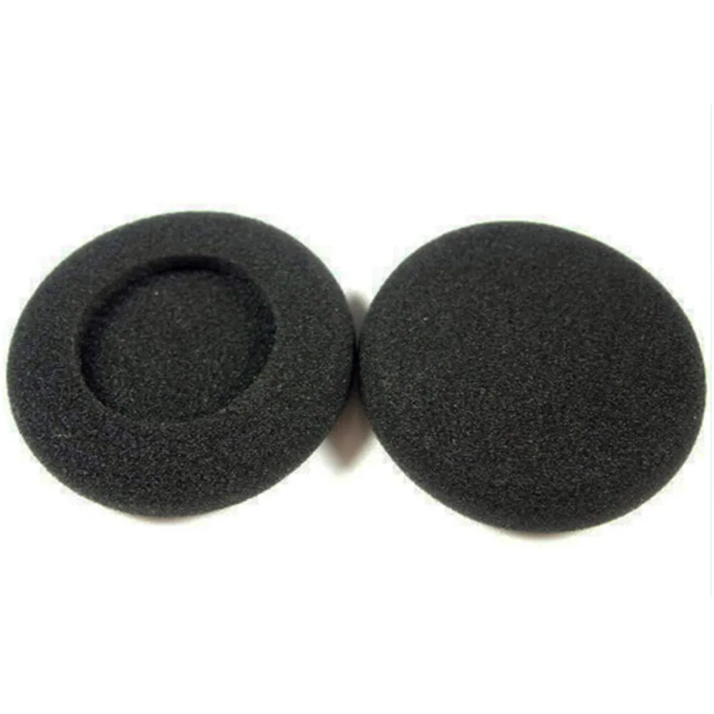 10Pcs/Lot Diameter 5cm Black Foam Ear pads Earpads Cover Cushion Sponge Covers Replacement Ear Cup For Earphone MP3 MP4