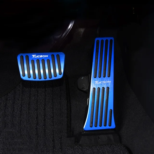 Aluminum Car Accelerator Gas Brake pedal Clutch Pedal For Hyundai