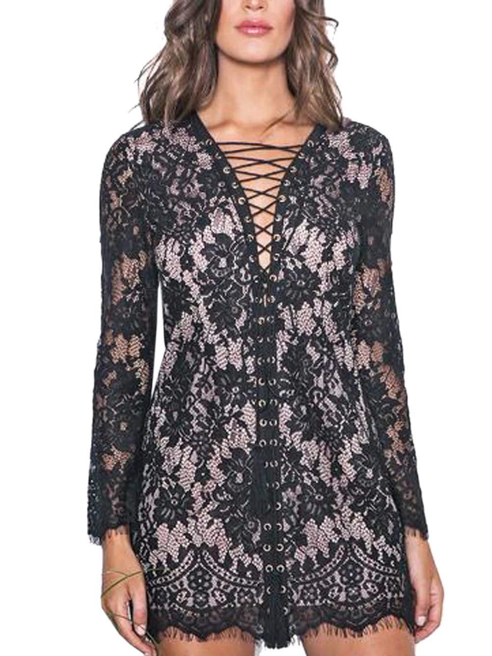 see through dress style