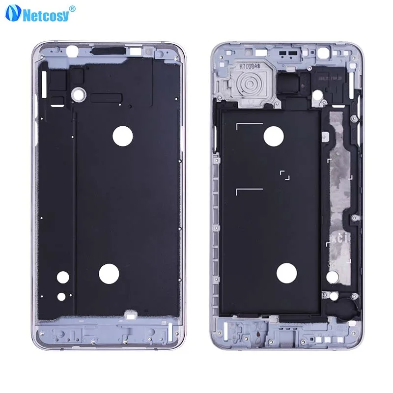 

Netcosy Silver Mid Middle Frame Bezel Plate Housing cover For Samsung Galaxy J7 2016 J710 Repair Parts Replacement