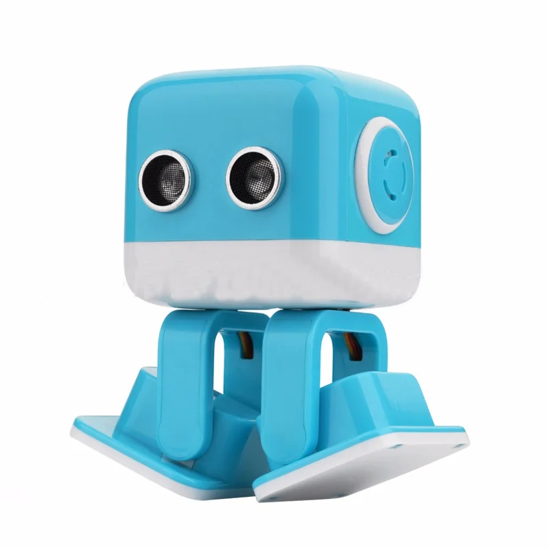 Cubee RC Intelligent Robot Smart Bluetooth Speaker Musical Dancing Toy Atrractive LED Face Desk Gift Gesture gifts