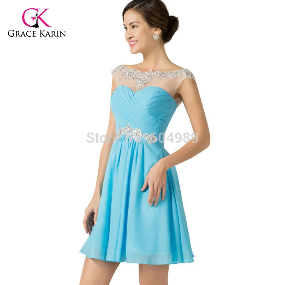 Cheap Bridesmaid Dresses under 50 Grace Karin royal Blue Purple Women Chiffon Beaded Prom Dress Short bridesmaid Dresses 2018-in Bridesmaid Dresses ... Cheap Bridesmaid Dresses under 50 Grace Karin royal Blue Purple Women Chiffon Beaded Prom Dress Short bridesmaid Dresses 2018-in Bridesmaid Dresses ...