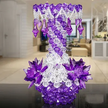 

Handmade Flower Vase Acrylic Bottle Decoration Bedroom Living Room Home Creative Decoration Crafts