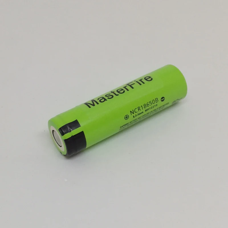 MasterFire 2 шт./лот 18650 NCR18650B Аккумуляторная батарея 3,7 V 3400mAh батареи для ноутбука panasonic