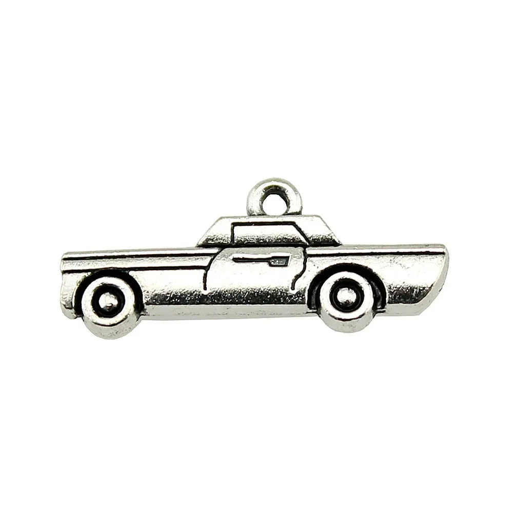 

WYSIWYG 15pcs 27mm Race Car Charms Lucky Car Charm Car Charm Vintage DIY Accessories For Jewelry Making