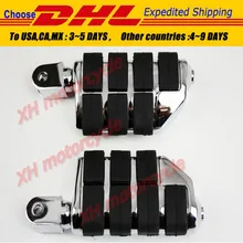 Free shipping motorcycle parts Rubber Front Foot Pegs for Honda VTX Sabre Spirit ACE Aero Magna VLX Deluxe