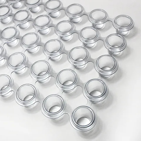 Pigmento da Tinta Cuidados Pós Tatuagem Suprimentos Descartáveis Copa Ink Stand Holder Maquiagem Cap 12 Bandejas 10mm & 12mm ez