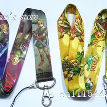 Hensongift One PC Zelda японский аниме брелоки нагрудные опознавательные Значки для идентификации владельцев телефон шеи ремни