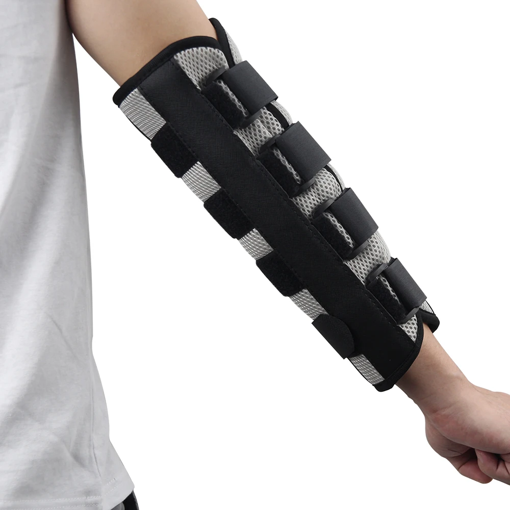 

New Elbow Fixed Arm Splint Support Brace Upper Stroke Hemiplegic Rehabilitation Training Tool
