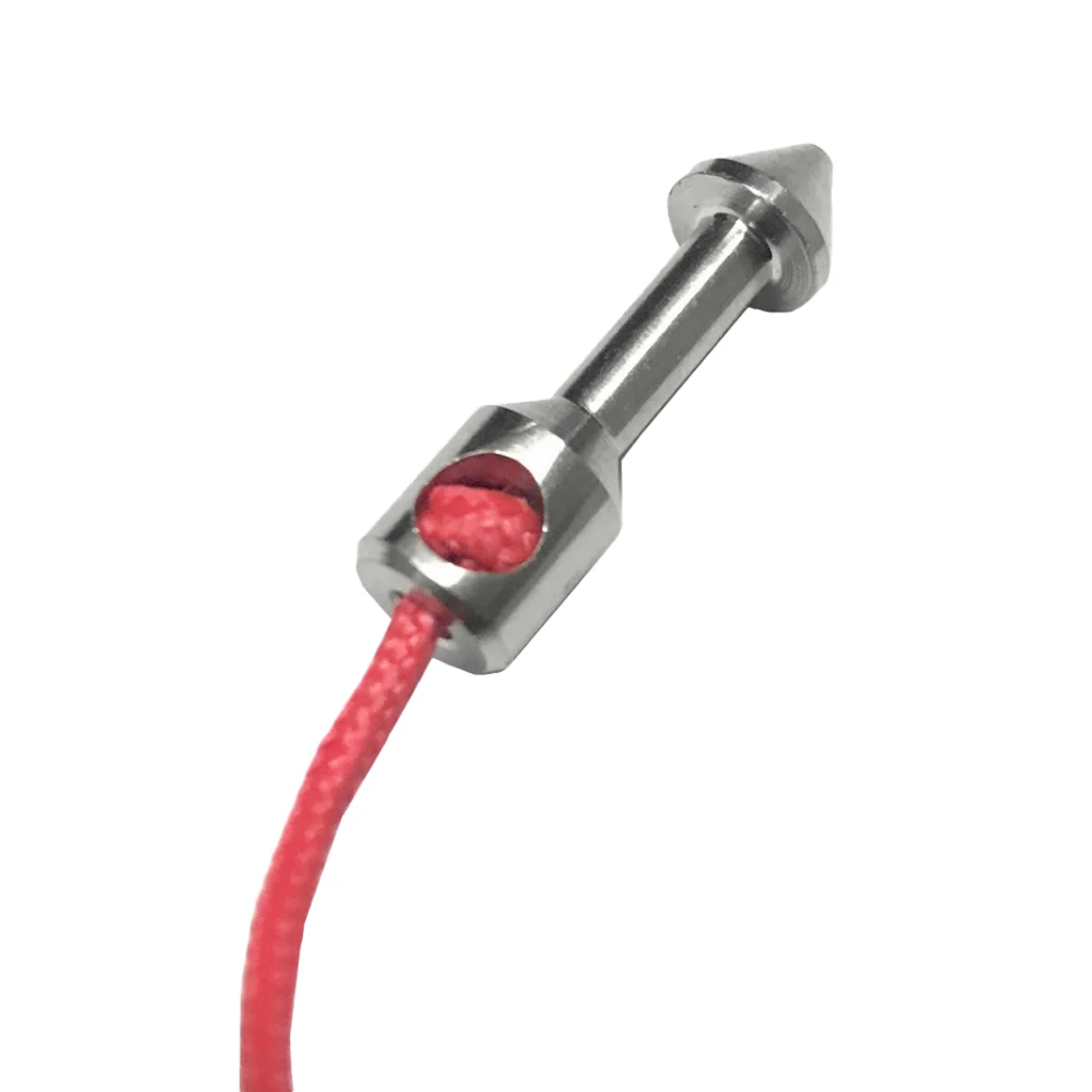 6 Pieces Stainless Steel Underwater Fishing Tool Bands Inserts Connectors 30mm Length