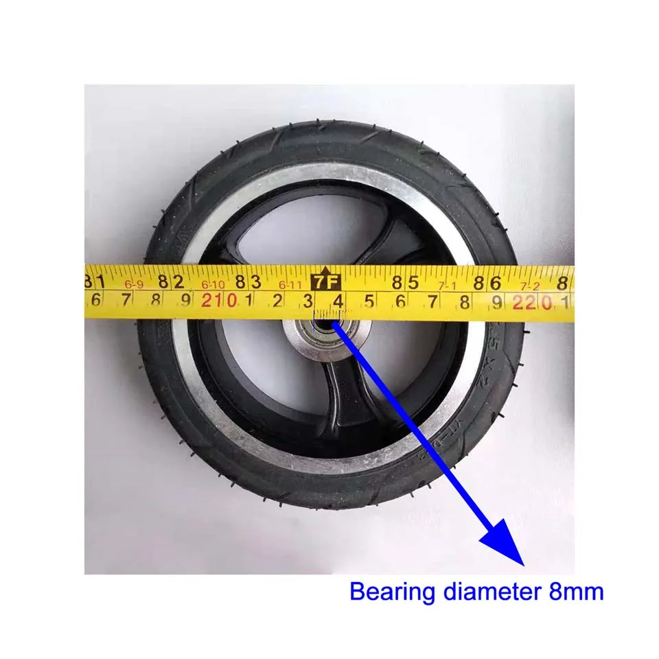 Дешевые 5,5 дюймов электрический самокат колесо, искусственная кожа скутер шина для инвалидной коляски заднее колесо от производителя, высокое качество, колес скутера