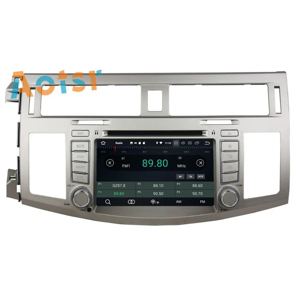 Perfect IPS Screen 8" Android 8.0 Car dvd multimedia player head unit for Toyota Avalon 2008 2009 2010 GPS Navigation radio auto stereo 2