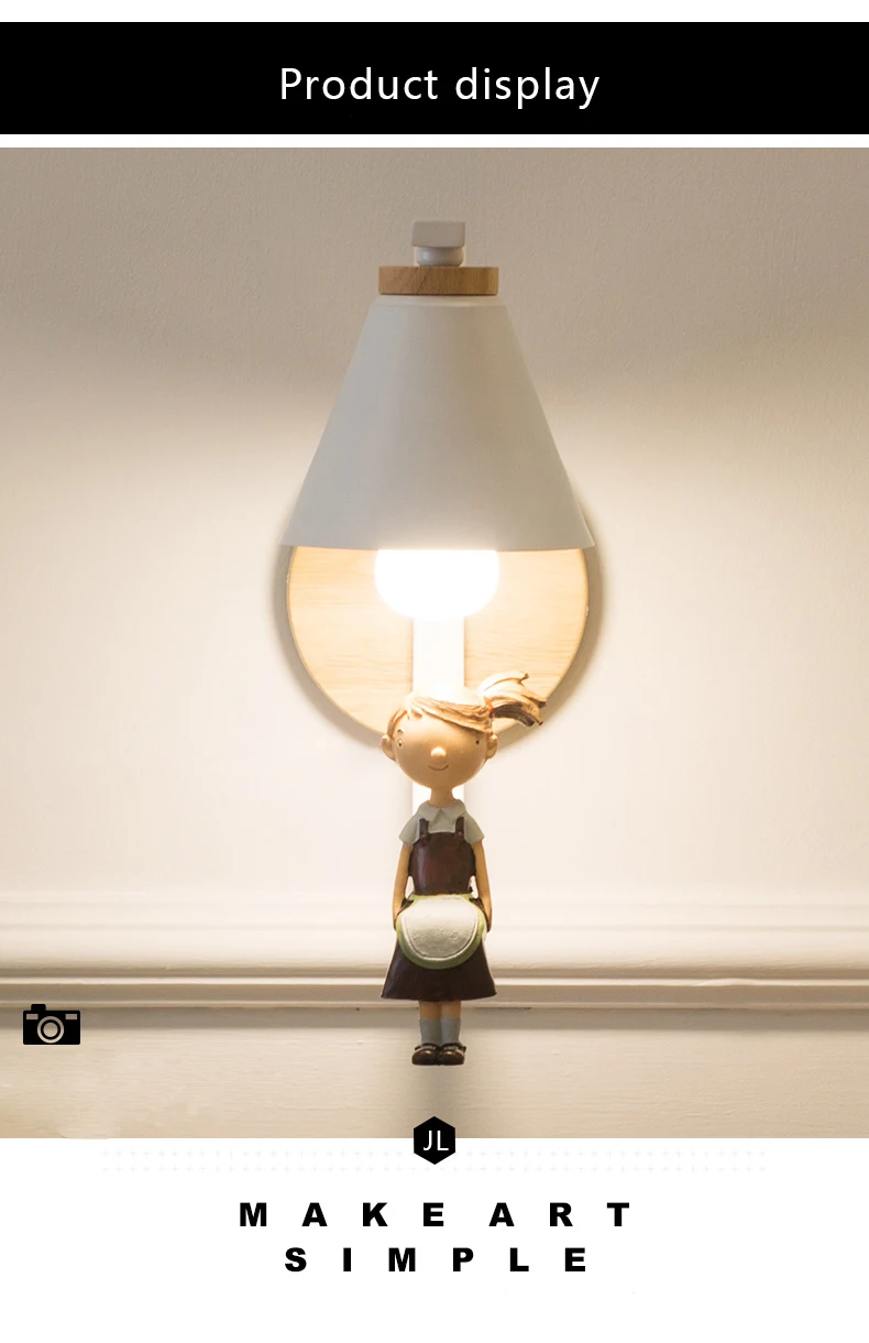 Modern LED Wall Lamps indoor bedside wall lighting Minimalist art Sconce5