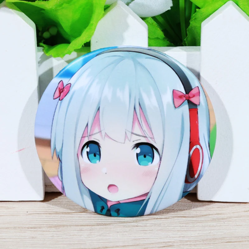 Большая брошь FFFPIN 5 8 см учитель Izumi Sagiri нагрудный булавка японский аниме ТВ игра