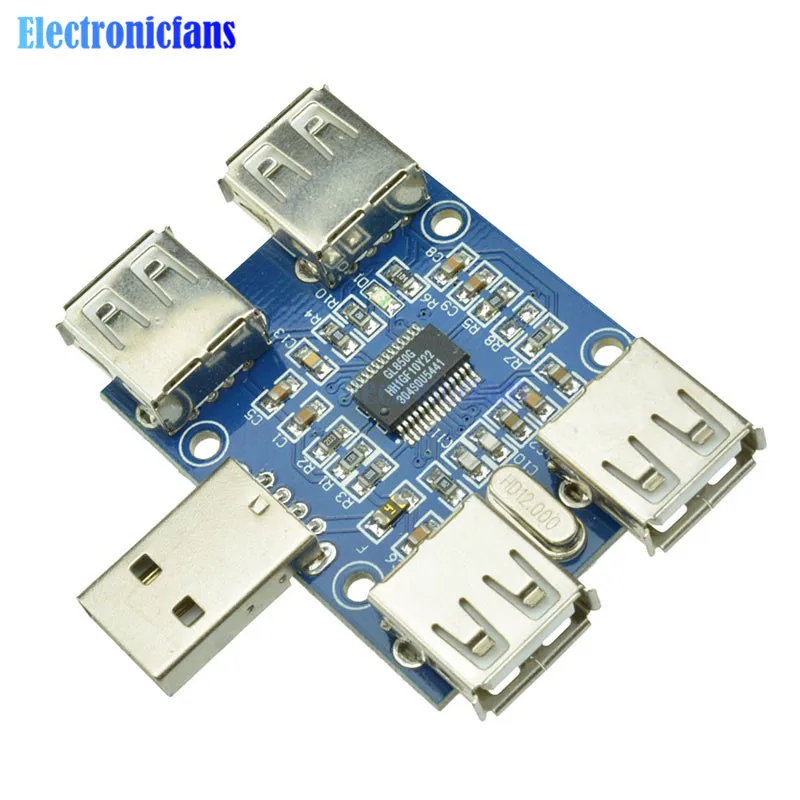 DC 5 В USB HUB USB2.0 хаб-концентратор 4-Женский USB платы расширения Модуль четыре расширения USB Интерфейс