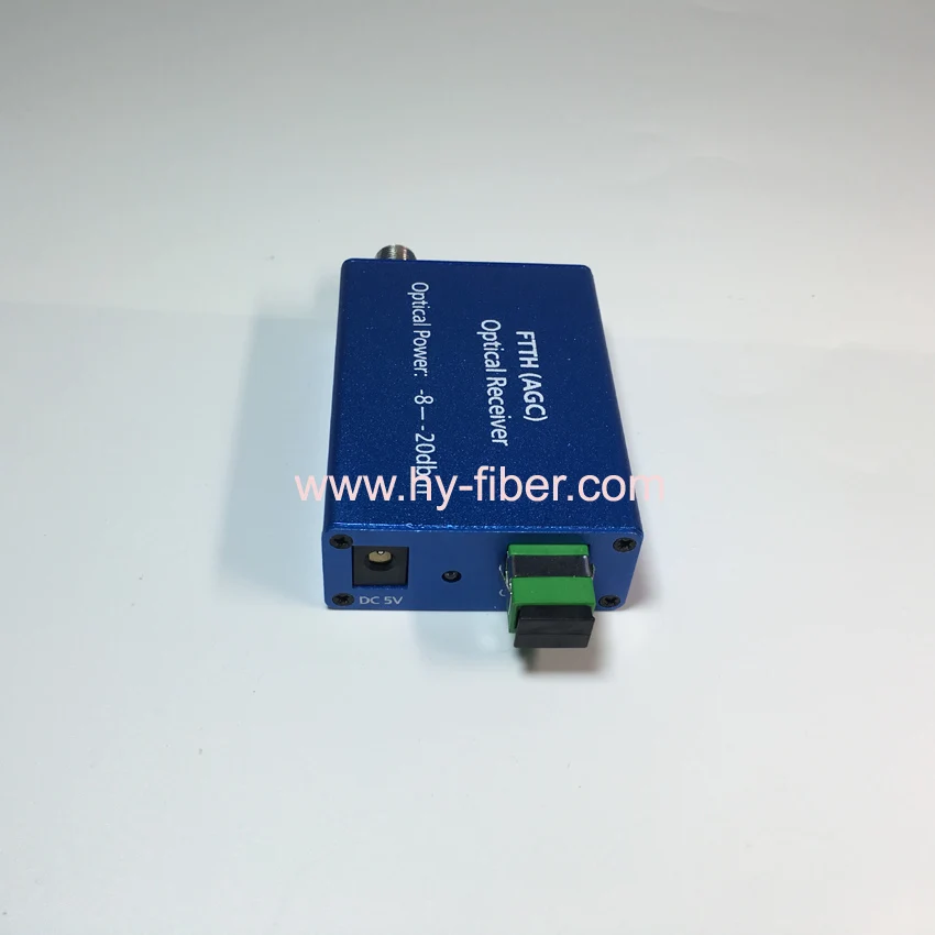 CATV оптический узел мини приемник ftth волоконно преобразователь один RF порт|catv optical