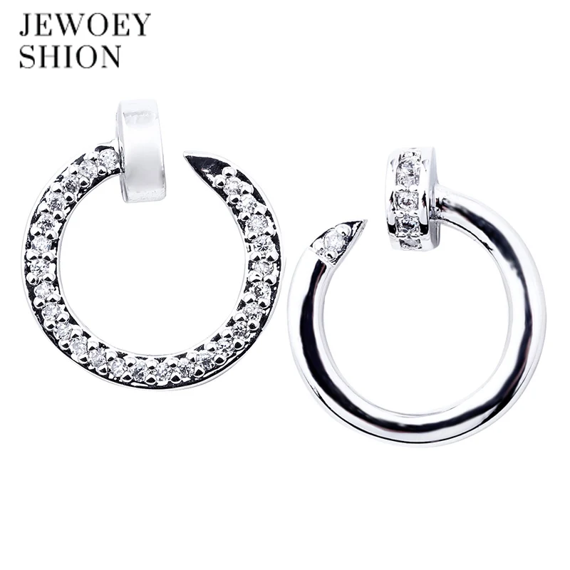 

JEWOEY SHION Creative asymmetric personality romantic cute handmade earrings female fashion jewelry gift for women