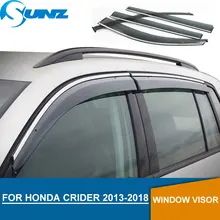 Window Visor for Honda CRIDER 2013-2018 Side window deflectors rain guards for Honda CRIDER 2013 2014 2015 2016 2017 2018 SUNZ Window Visor for Honda CRIDER 2013-2018 Side window deflectors rain guards for Honda CRIDER 2013 2014 2015 2016 2017 2018 SUNZ