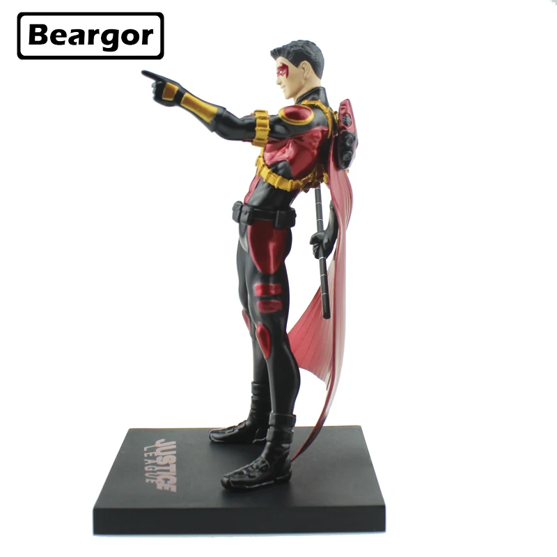 7 &quotDC Аниме Супер герой JLA Новый 52 красный Робин в коробке 18 см ПВХ фигурка