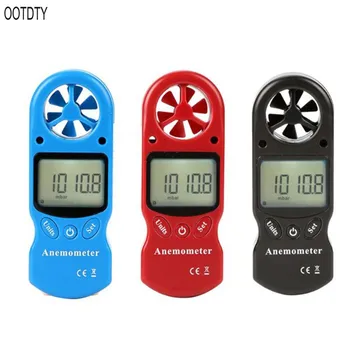 

8 in 1 TL-302 Digital Anemometer LCD Display Thermometer Hygrometer Temperature Humidity Wind Speed Chill Barometric Pressure