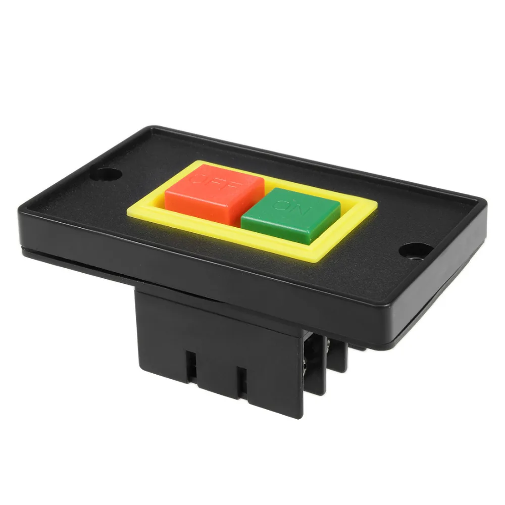 

Uxcell 2pcsStart Stop ON/OFF 2 Positions Latching Push Button Switch 2KW for Electric Tool Safe Reliable Intensity of Machinery