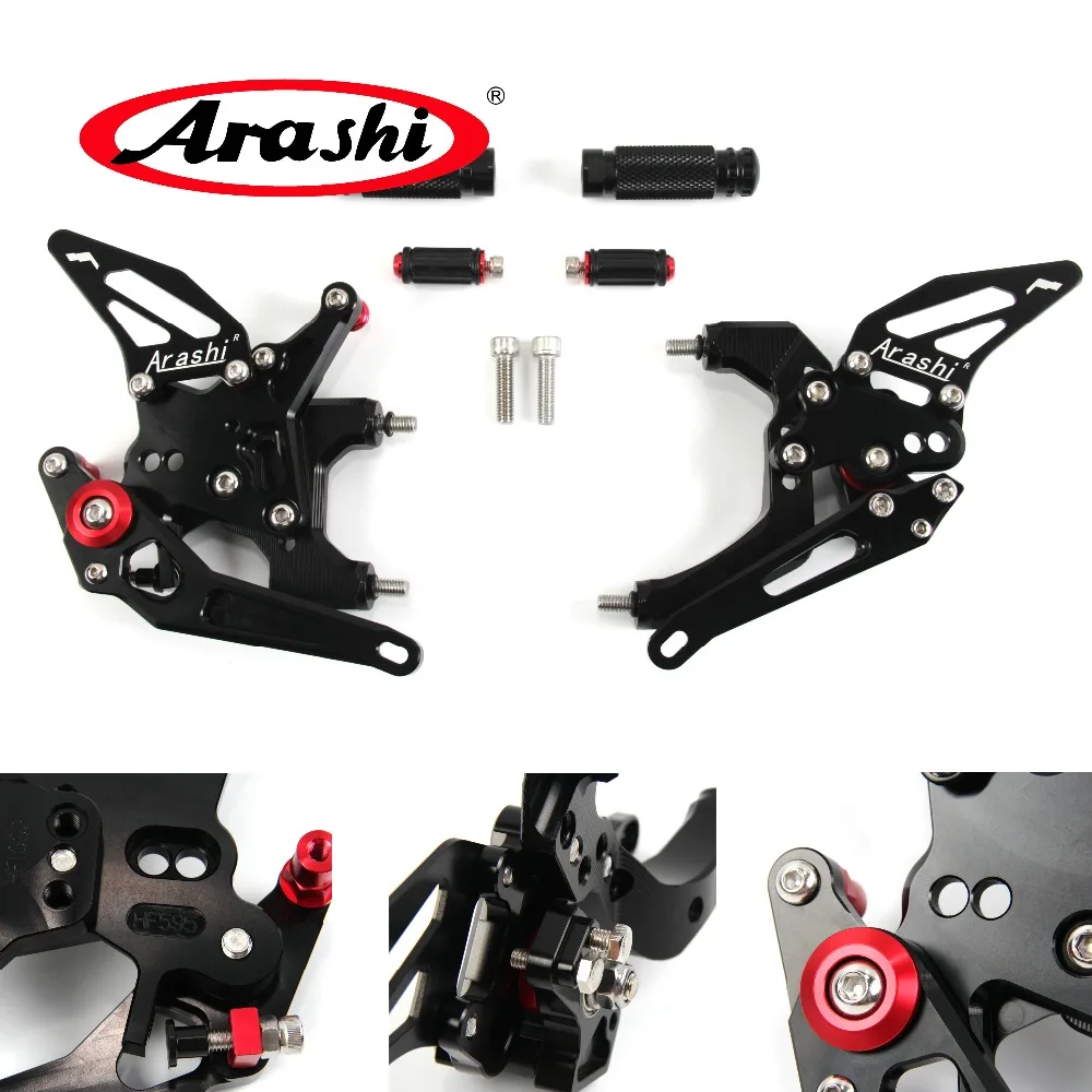 

Arashi For DUCATI 959 Panigale 2016 - 2018 2017 CNC Adjustable Footrests Foot Pegs Rider Footrest Foot Rest Motorcycle Parts