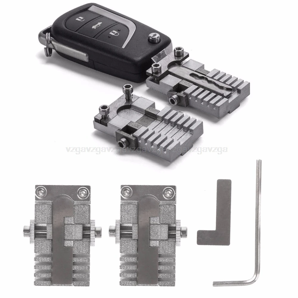 

Key Clamping Fixture Duplicating Cutting Machine For Car Key Copy Tool Universal JUL19 dropship
