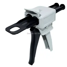 50ml 1:1 Mix Ratio Manual Epoxy Applicator Manual Cartridge Caulking Gun Dispensing Gun for 50ml 1:1 Epoxy Cartridge