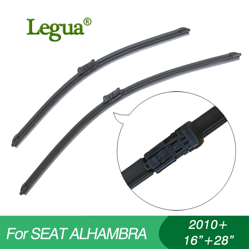 Legua Car Windscreen Wiper Blades For Seat ALHAMBRA 2010 16 28 