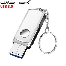 JASTER USB 3,0 модный креативный металлический маленький толстяк USB флеш-накопитель 4 Гб 128 ГБ 16 ГБ 32 ГБ 64 Гб внешний накопитель
