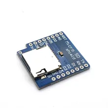 Micro SD карта щит для WeMos D1 Mini TF WiFi ESP8266 совместимый SD беспроводной модуль для uno для WeMos D1 Mini