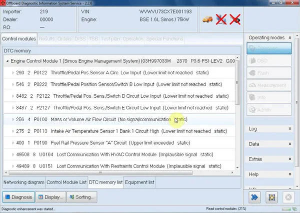 VAS 5054A ODIS v5.1.3 полный чип OKI AMB2300 Bluetooth адаптер VAS5054A V5.1.3 Поддержка UDS OBD OBD2 автомобильный диагностический детектор инструмент