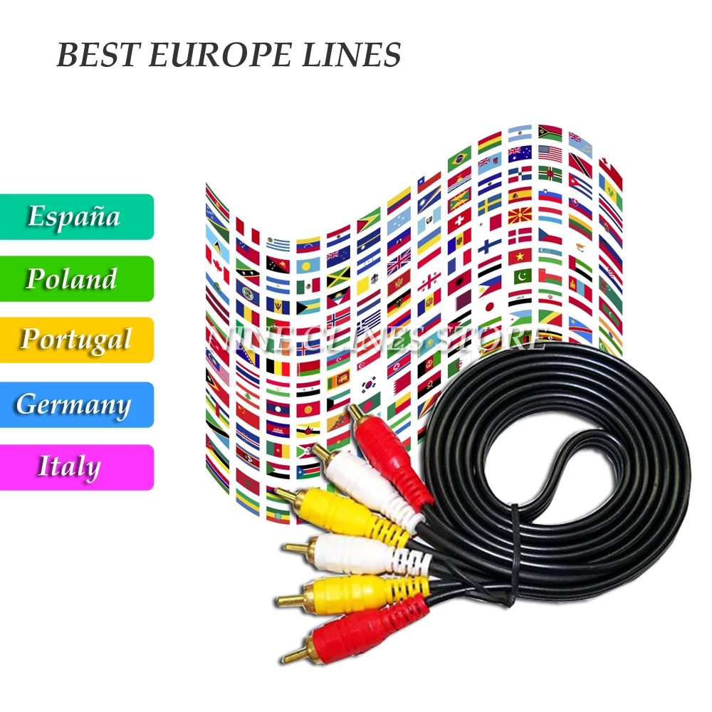 

Best Cccam Cline Satellite Receiver Full HD Europe Cline for DVB-S2 Decorder Europe Channels Spain Portugal Germany Poland