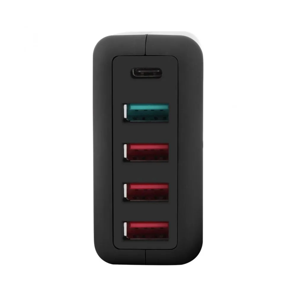 С несколькими usb-портами C настенное зарядное usb-устройство Быстродействующее зарядное устройство станция питания QC3.0 адаптер переменного тока Тип C зарядное устройство для ПК, iPhone samsung и т. д