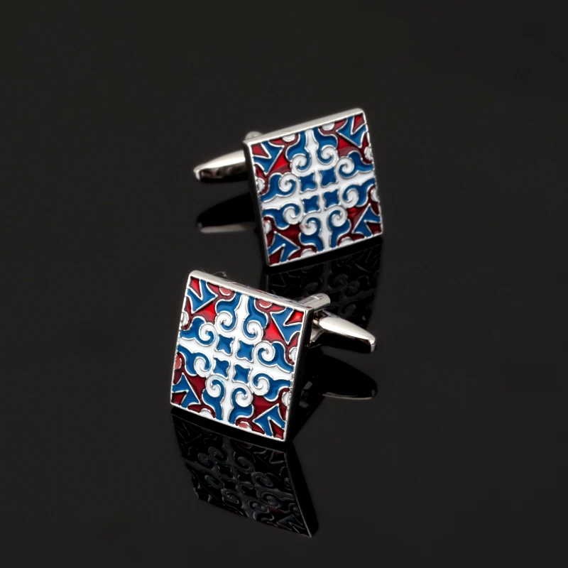 

High quality men's shirts Cufflinks Golden retro pattern Cufflinks 3 double sale free shipping