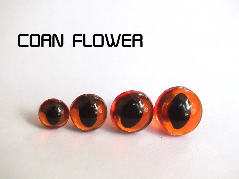 

40pcs/lot new arrvial 7.5mm/9mm/10.5mm/12mm toy cat eyes plastic safety eyes & washer for diy doll accessories