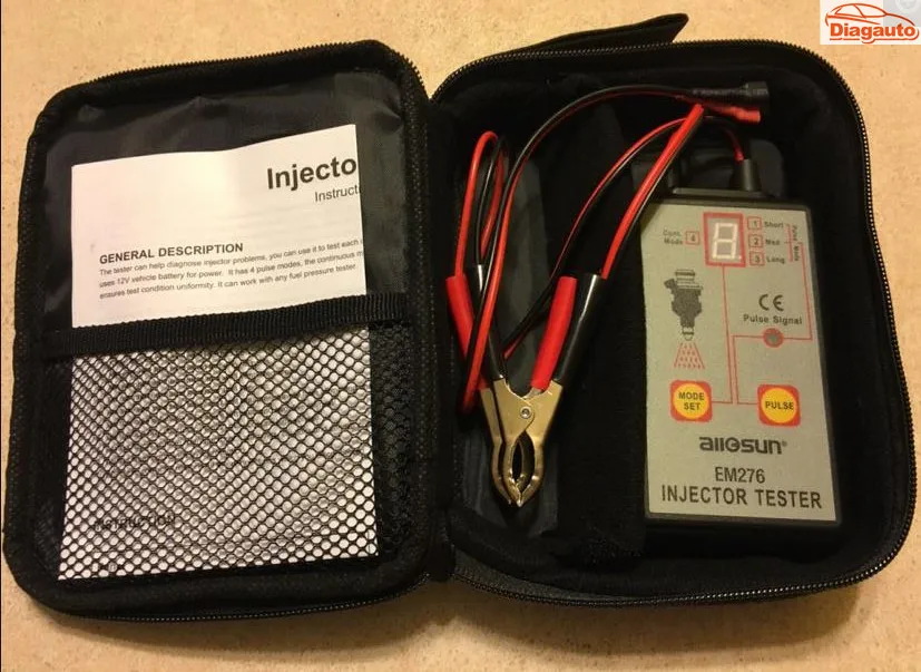 

Professional Injector Tester Fuel Injector 4 Pluse Modes Tester Powerful Fuel System Scan Tool All-Sun EM276