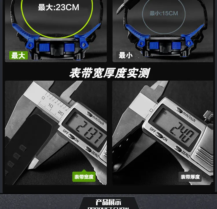 2020 Fashion Men Casual Sport Watch Digital Wristwatches LED Man Watches Waterproof military Clock gift Relogio Masculino