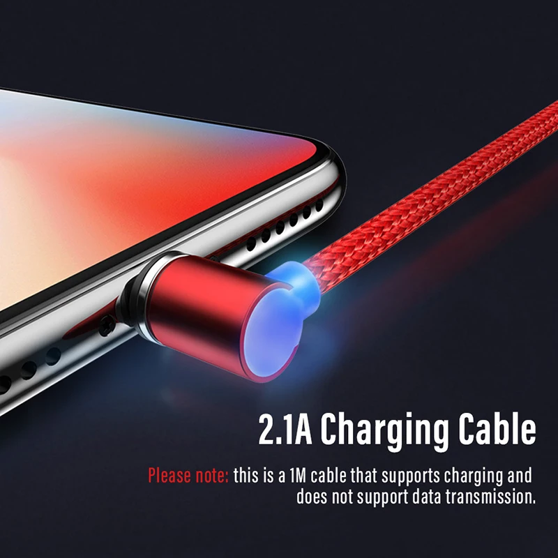 1 м Магнитный Micro USB кабель для iPhone 8 XR XS MAX samsung магнит зарядное устройство адаптер Тип C кабели для Xiaomi кабели для мобильных телефонов