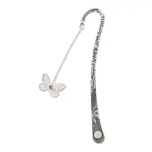 Светится в темноте светящаяся Книга Маркер Творческий Закладка с бабочкой этикетка школьные канцелярские принадлежности