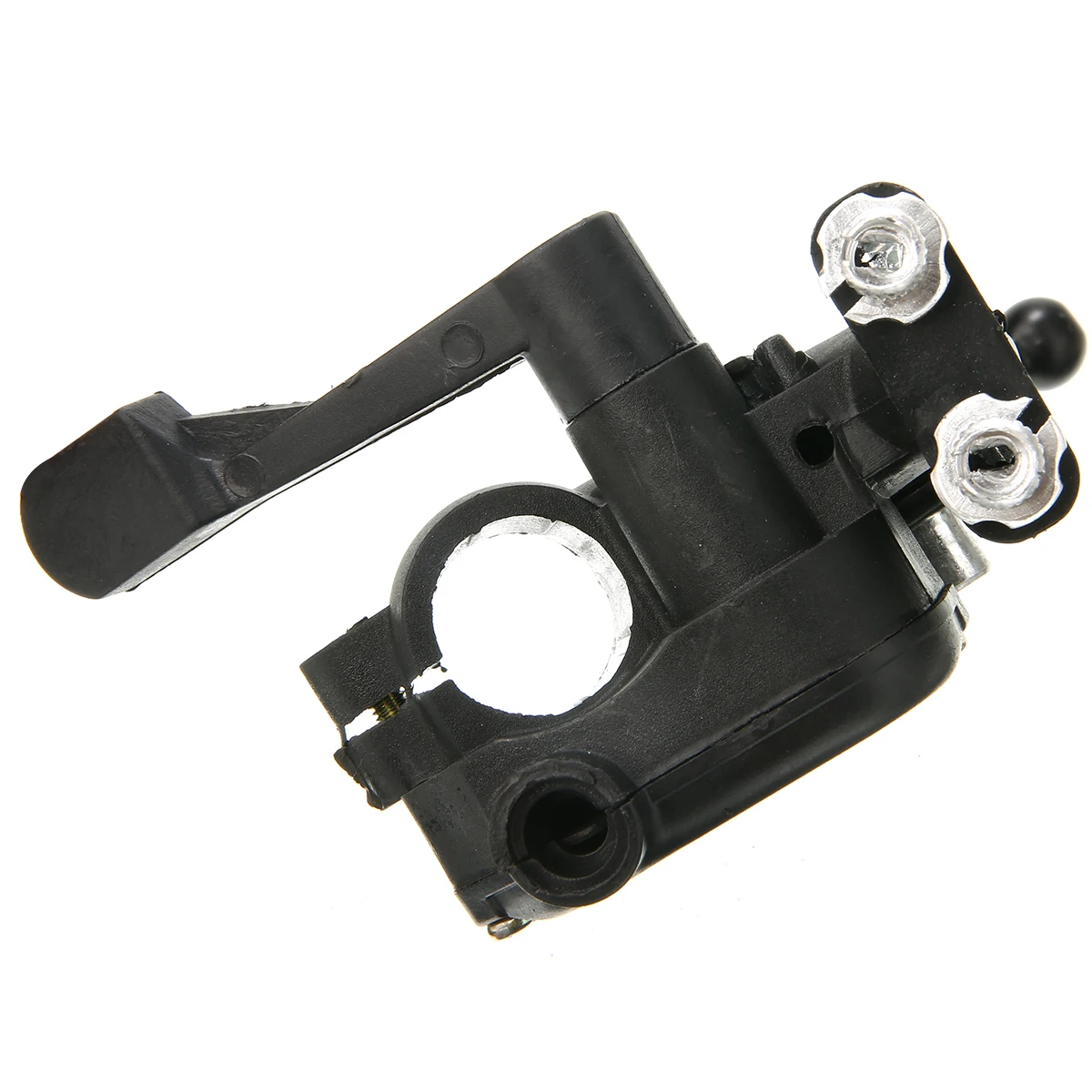 1PC Mini Moto Quad Bike ATV Thumb Throttle Front Hand Brake Lever Twin Brake Cable Black 22MM Handlebar For Honda