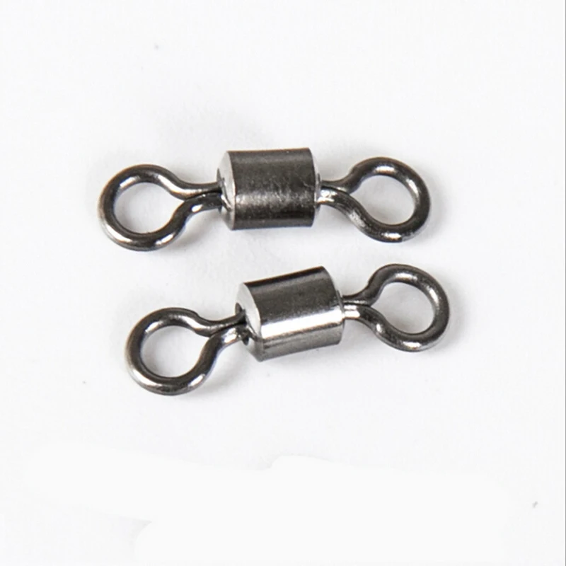10-50pcs/Lot 1#2#4#10#12# Fishing Connector Pin Bearing Rolling Swivel Connector Stainless Steel with Snap Fishhook Lure Tackle 10-50pcs/Lot 1#2#4#10#12# Fishing Connector Pin Bearing Rolling Swivel Connector Stainless Steel with Snap Fishhook Lure Tackle