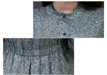 Vancol 2016 Fashion Women Summer Spring Tropical Dress Floral Print Elegant Vestidos Long Sleeve Casual Dresses Women Plus Size