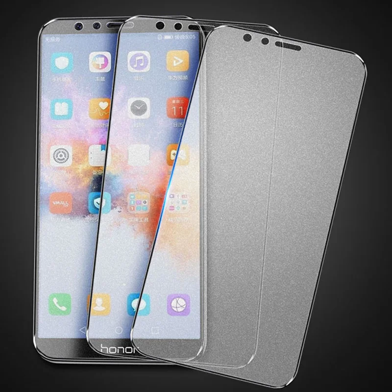 Закаленное стекло JGKK для Huawei Y6 Y7 Y5 Prime 2018 2017 матовая защитная пленка без