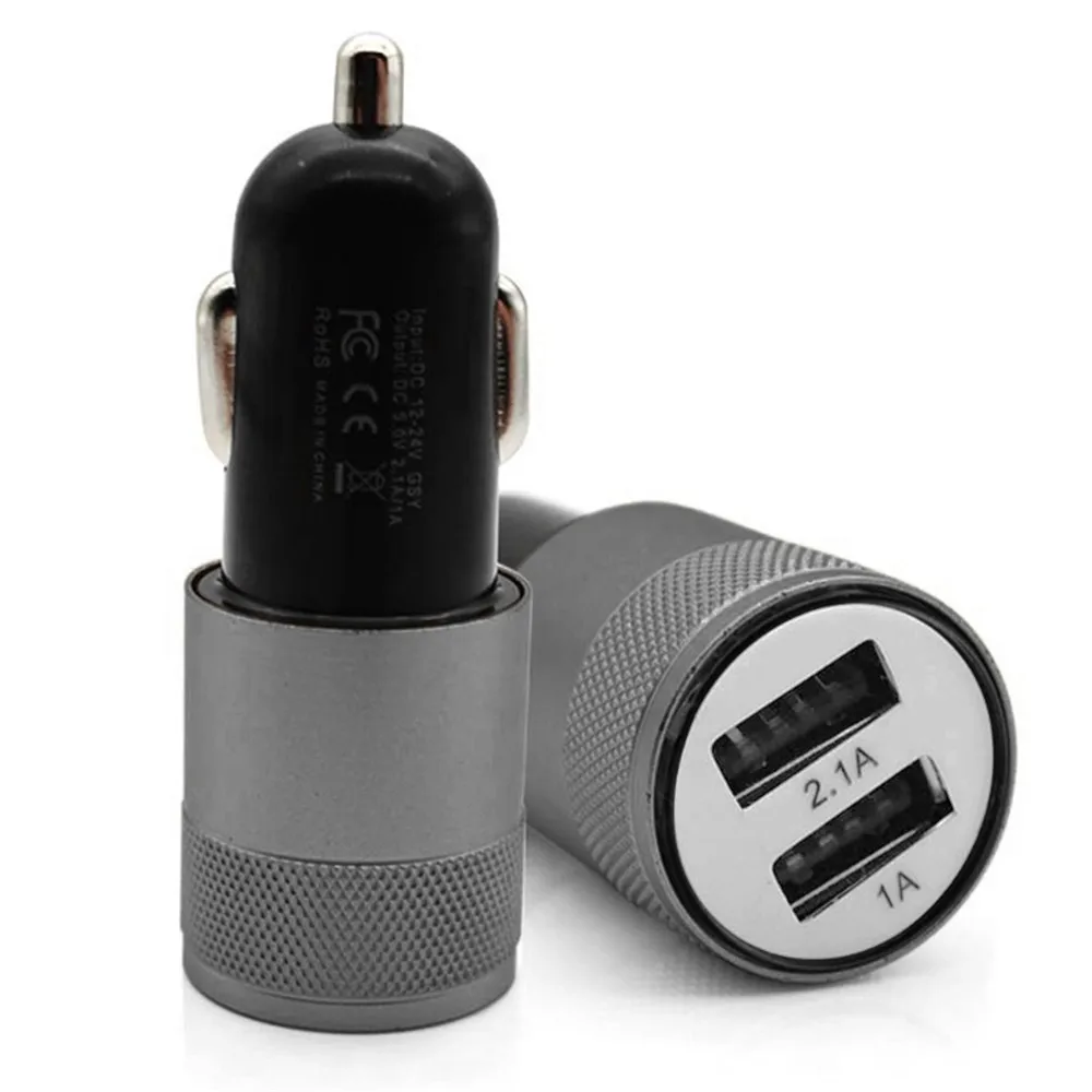 Usb зарядное устройство 5V 3.1A мини двойной 2 Порт USB Автомобильное адаптер для