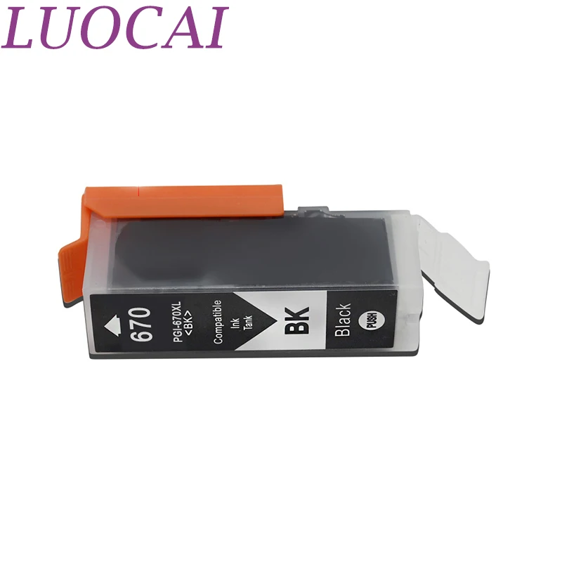 Чернильные картриджи LuoCai совместимые с Canon PGI 670 CLI 671 PIXMA MG5760/MG5765 MG5766 MG6860 MG6865 MG7760