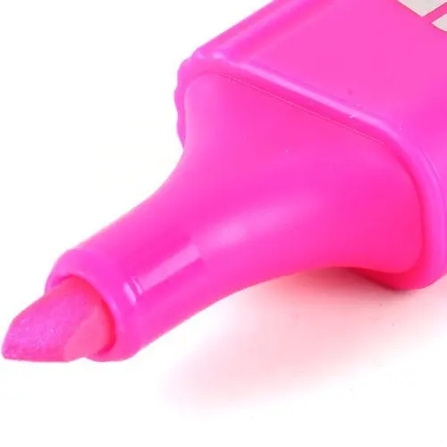 COMIX HP908 10 шт. стойкий привлекательный флуоресцентный жидкий хайлайтер маркер Розовый