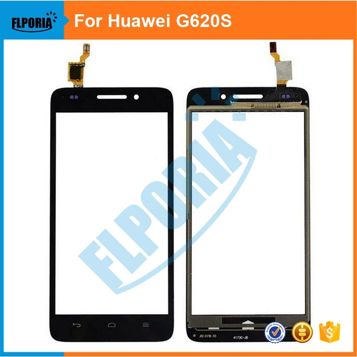 

FLPORIA 1PCS For Huawei G620S G621 8817E 8817S Touch Screen Panel Front Glass Touchscreen Panel Digitizer Replacement Lens